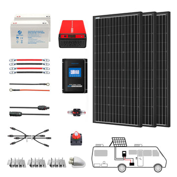 ACOPOWER 300W Mono RV Solar System