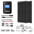 400 Watt Monocrystalline Solar RV Kit with 40A MPPT Charge Controller