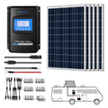 ACOPOWER 500W 12V  Polycrystalline Solar RV Kits with Solar panel system